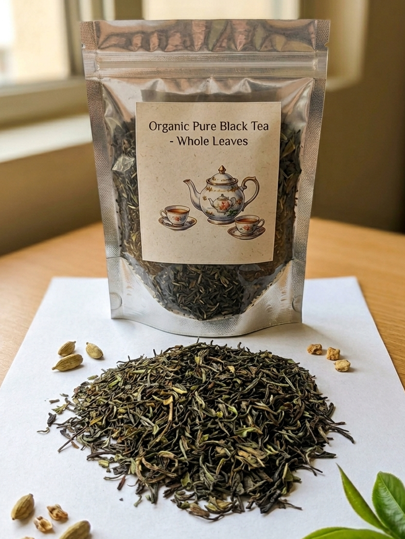 Black Tea Leaves: Organic & Pure